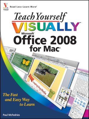 cover image of Teach Yourself VISUALLY Office 2008 for Mac